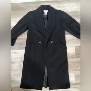 Liz Baker Classic Black Trench Coat
